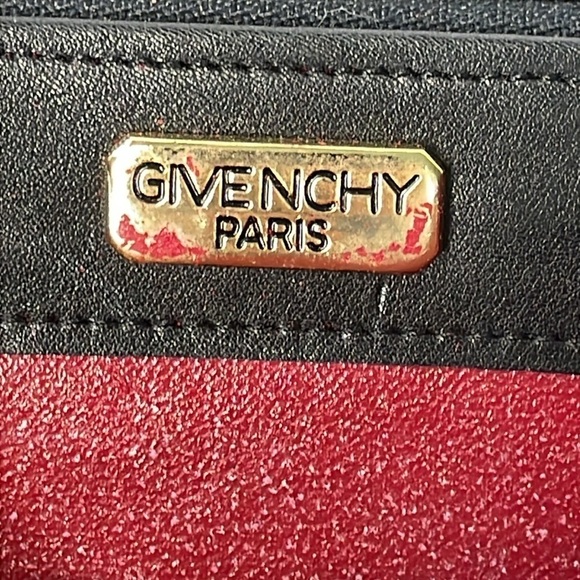 Givenchy Black Quilted Leather Flat Clutch Flap Bag on Chain Small Night Out - Picture 14 of 17